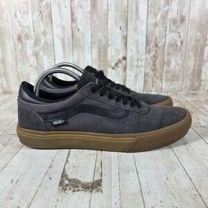 Vans Gilbert Crockett Skate Charcoal Grey Black Gum Sole Mens 9 Womens 10.5